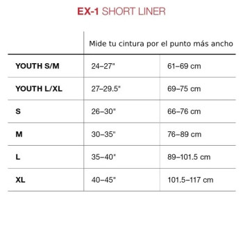 G-Form Youth EX-1 Short Liner - Pantalón Corto Niño