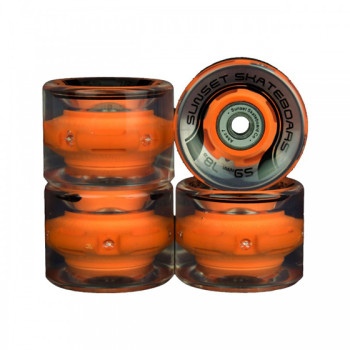 Sunset Wheels Cruiser 59mm 78A LED