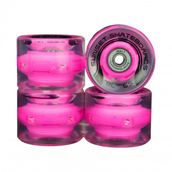 Sunset Wheels Cruiser 59mm 78A LED