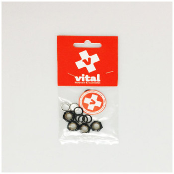 Vital Axle 4 tuercas + 8 speedrings