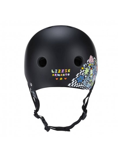 187 Helmet Pro Skate Sweatsaver Lizzie Armanto Matte Black