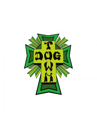 Dogtown Sticker Cross Logo 