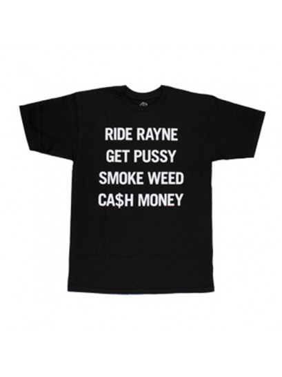 Rayne Camiseta Poser RPW$ Logo Black