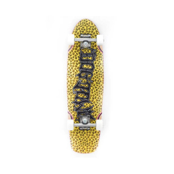 Dogtown Cruiser Horror Script 7.75" x 28.5" Leopard