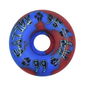 Dogtown Ruedas Rally K-9 56mm 99a Rojo / Azul