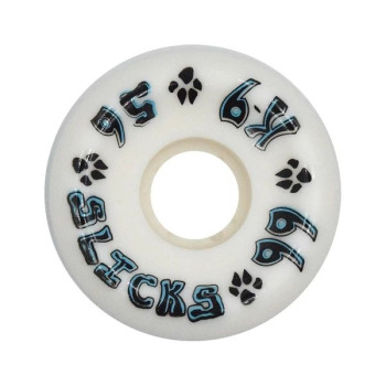 Dogtown Ruedas Slicks K-9 56mm 99a Blanco