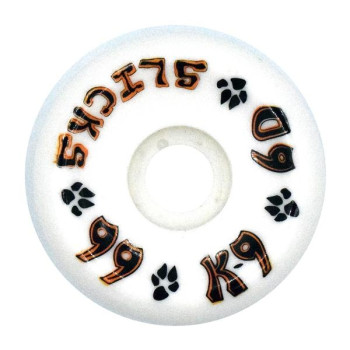 Dogtown Ruedas K-9 Slicks 60mm 99a Blanco