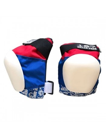 187 Pro Knee Pads Red / White / Blue