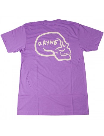 Rayne Camiseta Hamlet Skull Logo Purple