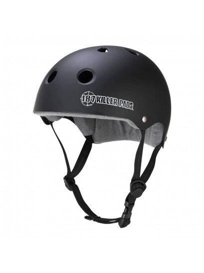 187 Helmet Pro Skate Sweatsaver Liner Black Matte 