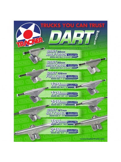 Tracker Dart Polished (85 - 219 mm)