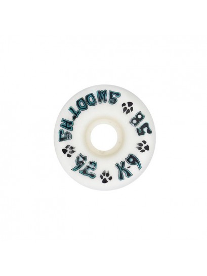 Dogtown Wheels K-9 Smooths 58mm 92a White