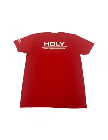 Camiseta Logo HOLY Roja